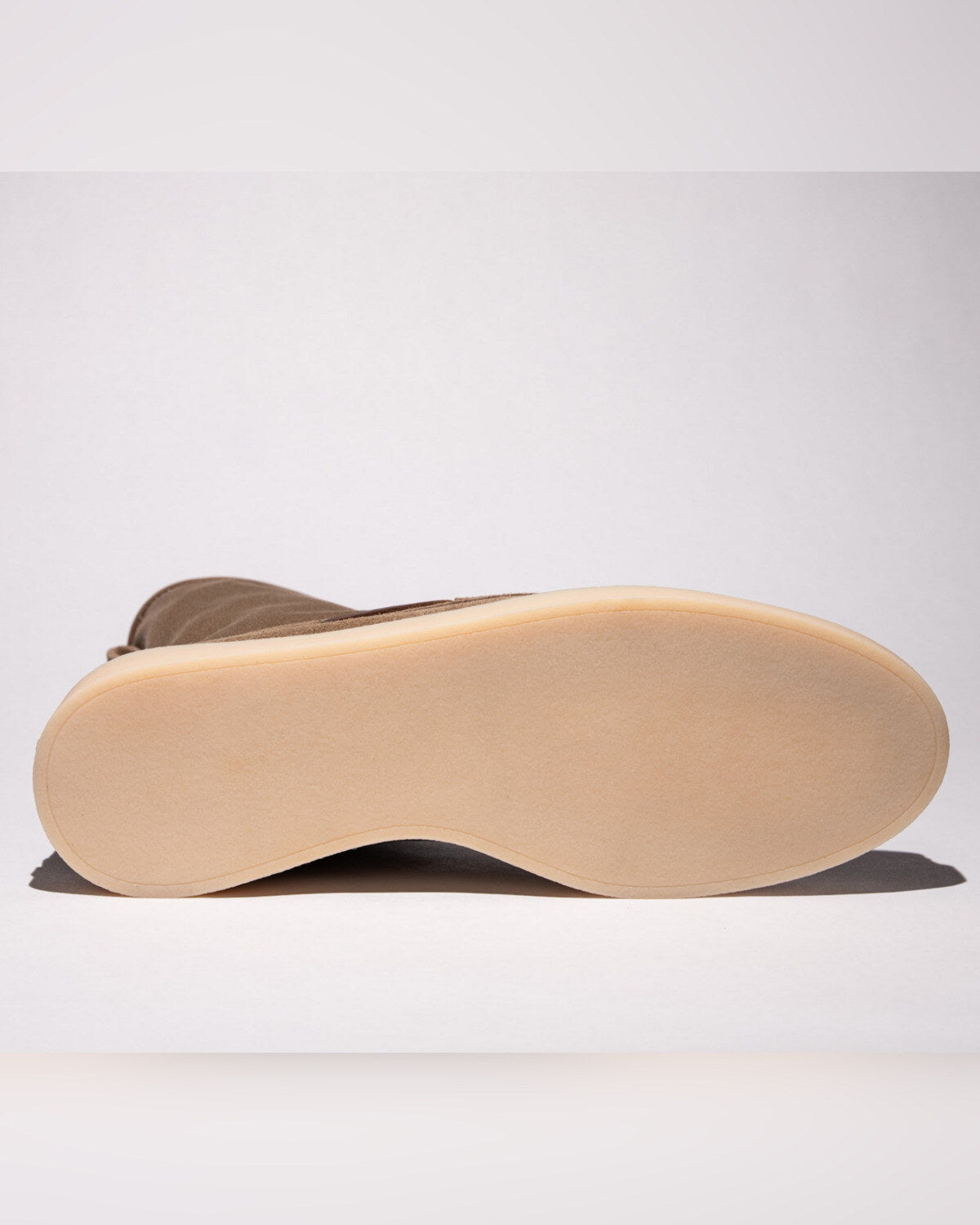 Cream cupsole